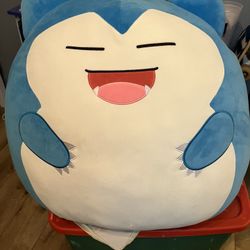 Pokemon 24” Squishmallow Snorlax