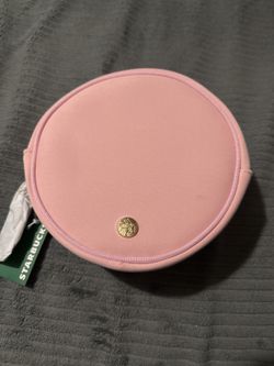 Starbucks Pink Round Belt Bag Plus Charm