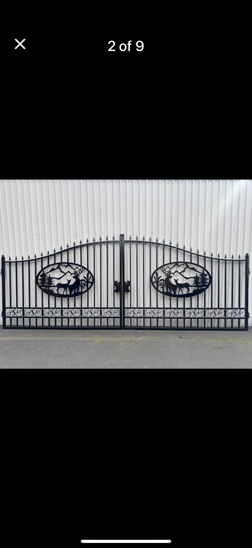 14’ 16’ 20’ gates available Fence