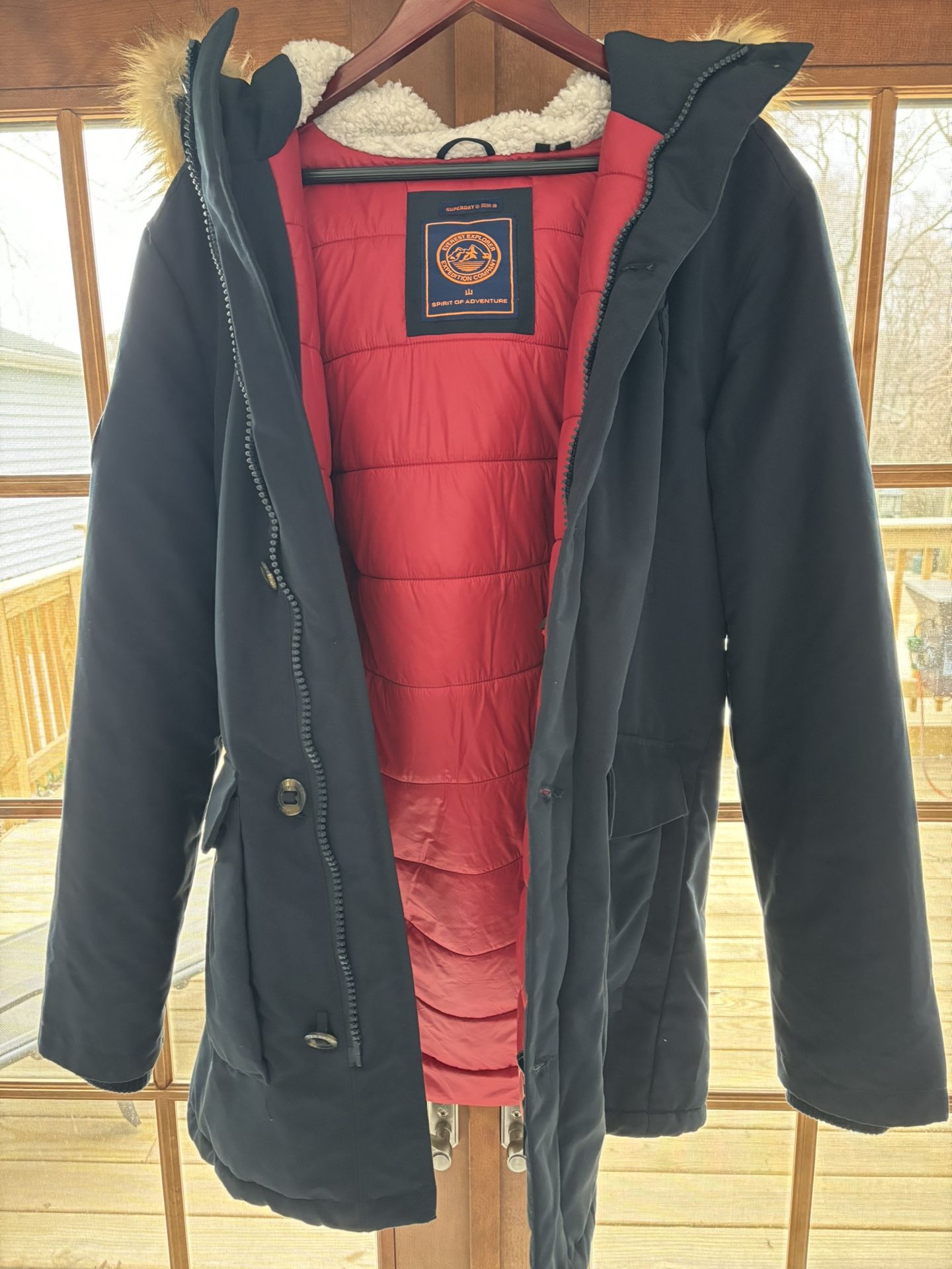 Superdry Men’s Jacket Large Navy Blue