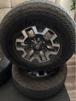 Toyota Tacoma. Set of 3 . Rims and tires