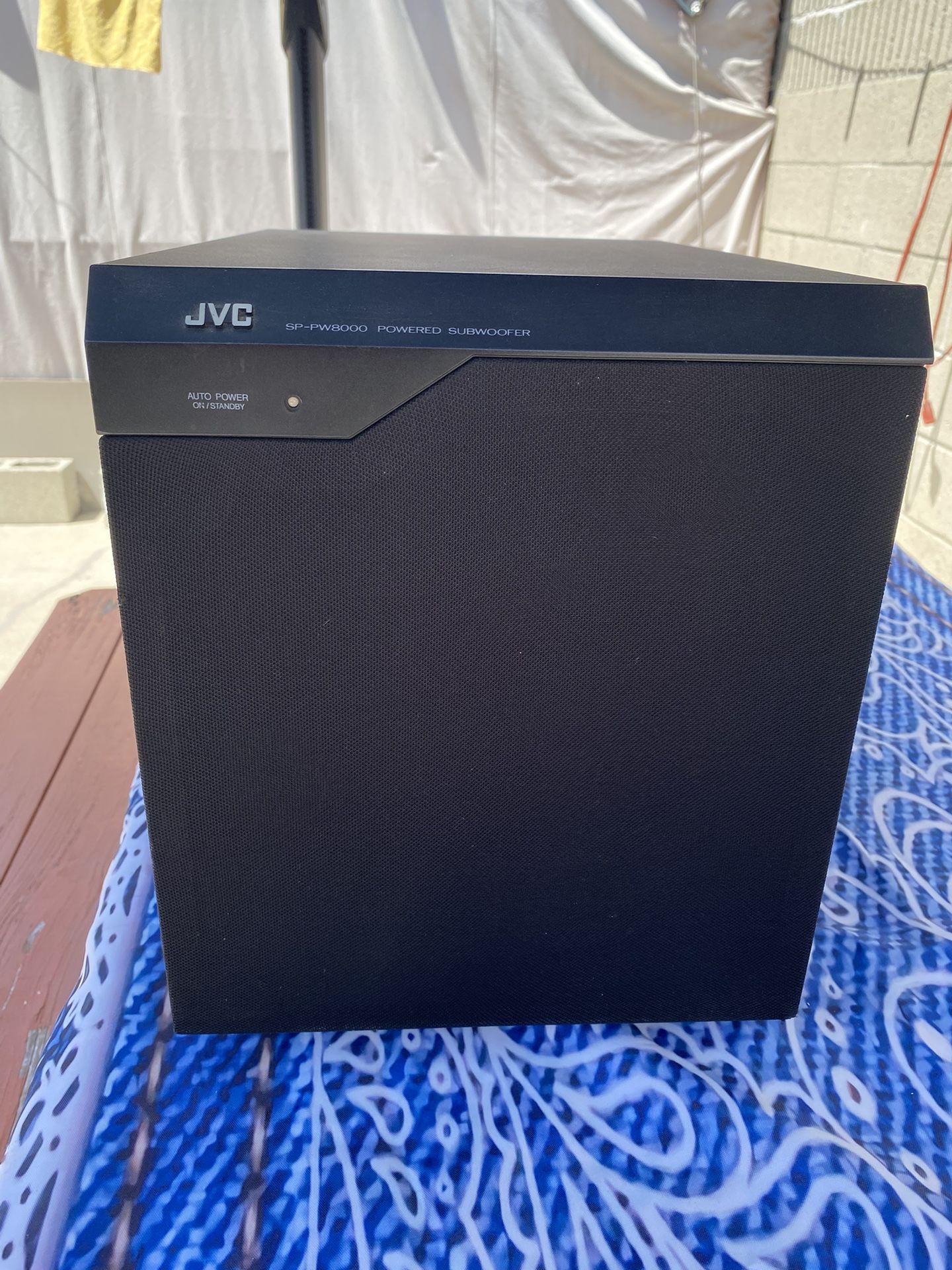 JVC subwoofer