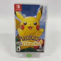 Pokemon Let's Go Pikachu (Nintendo Switch, 2018)