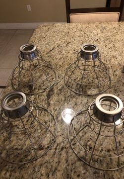 4 pendant light shade@ $10 each