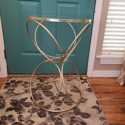 Beautiful Gold Side Table