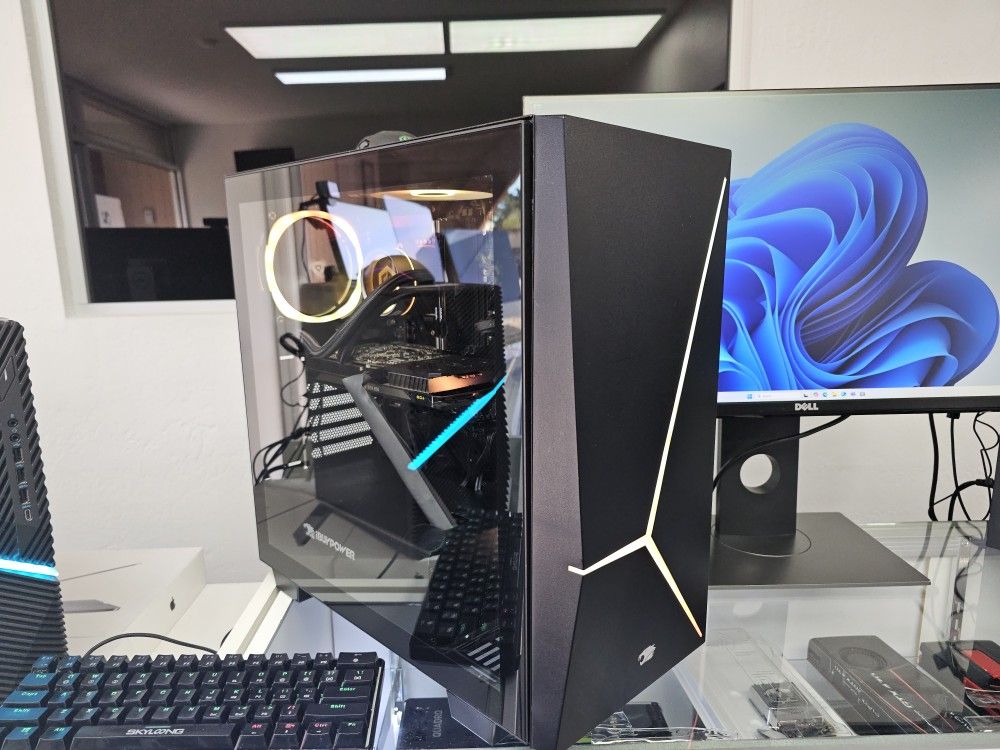 GAMING COMPUTER, i5 -10500 processor, 3.10GHz, 2TB HDD, 256GB SSD, Win 11 OS, AMD RADEON R9 GRAPHICS