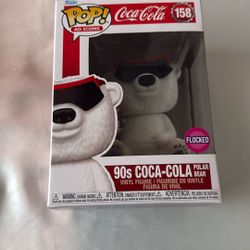 CocaCola 90's Polar Bear 158 Pop Figure