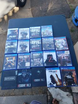 Zombies or call of duty Games PS4 PS5 Steelbook $100! Each black ops 7 is $60!. PS5 Games $40!? PS4 Games $20! Each. Free Delivery all works