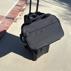 SAMSONITE CARRY-ON LUGGAGE W/ BAG!!!