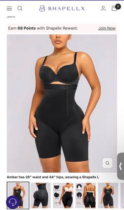 Shapellx faja SilkSculpt High-Waisted Short size small