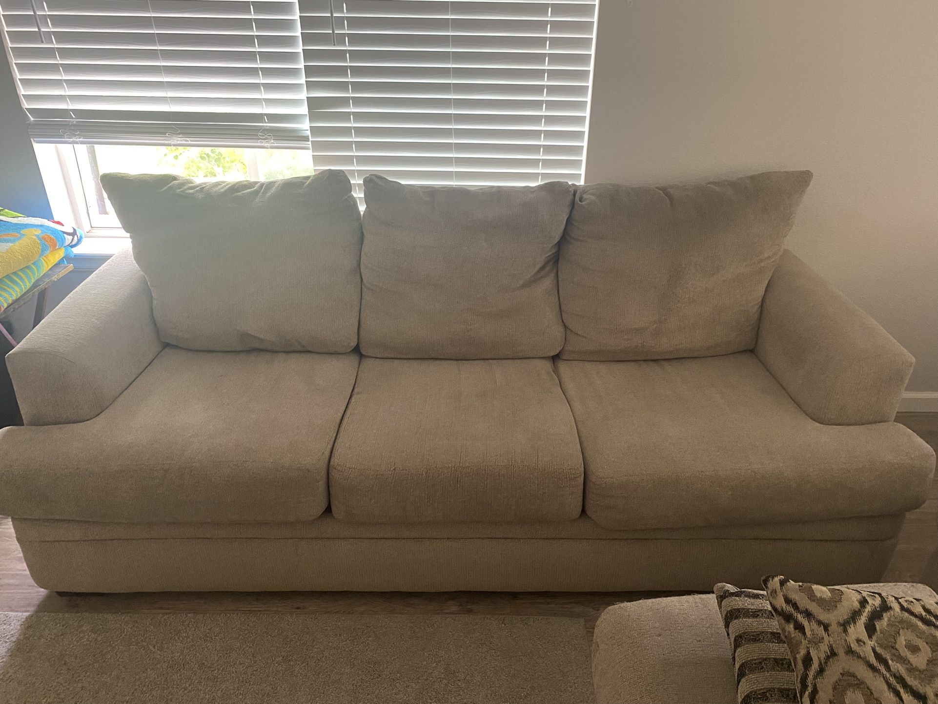 Couch Loveseat And Ottoman With Storage
