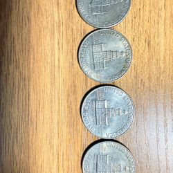The 1(contact info removed) Kennedy Half Dollar(4 Coins)