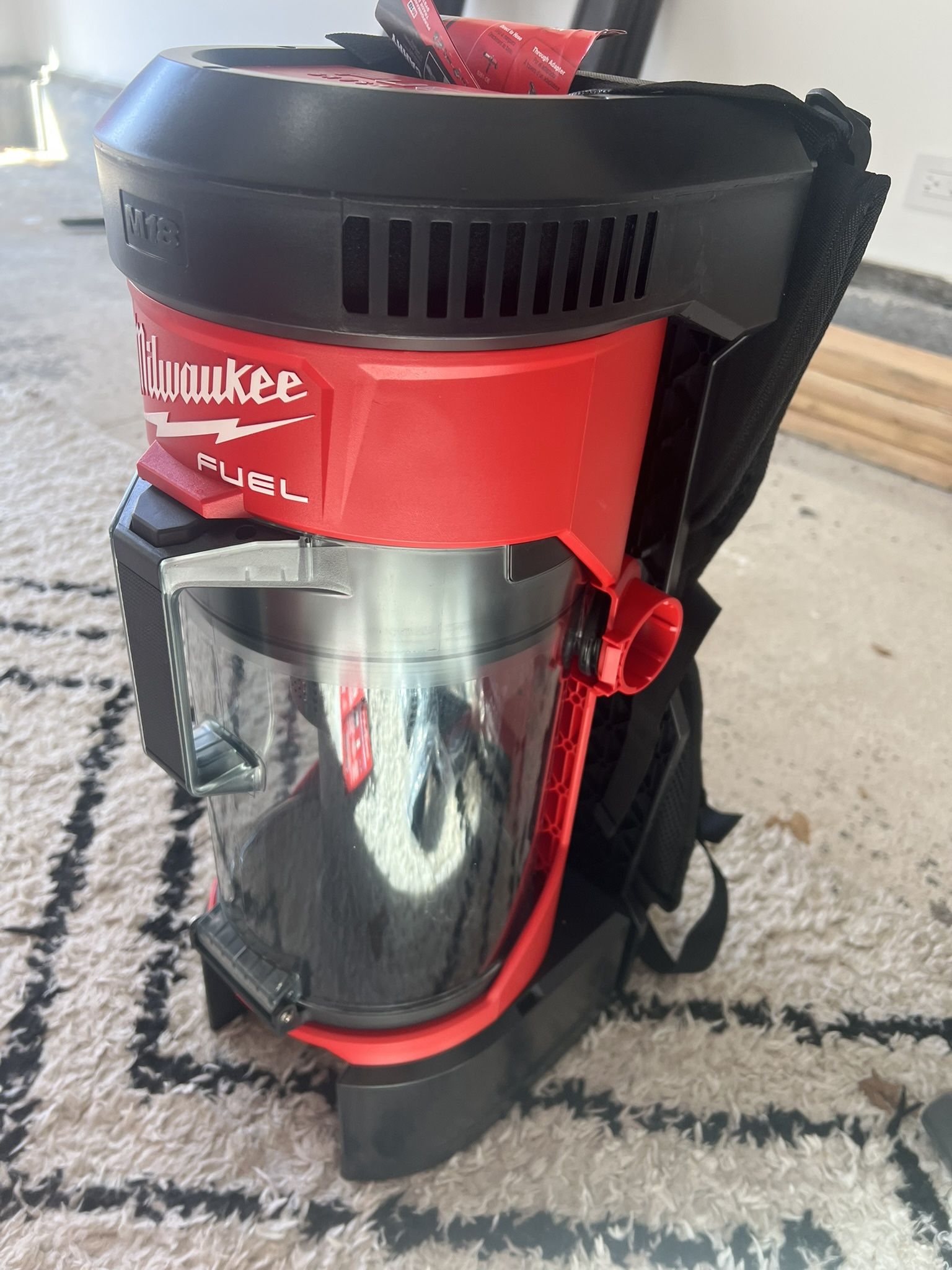 Milwaukee Backpack Vacuum