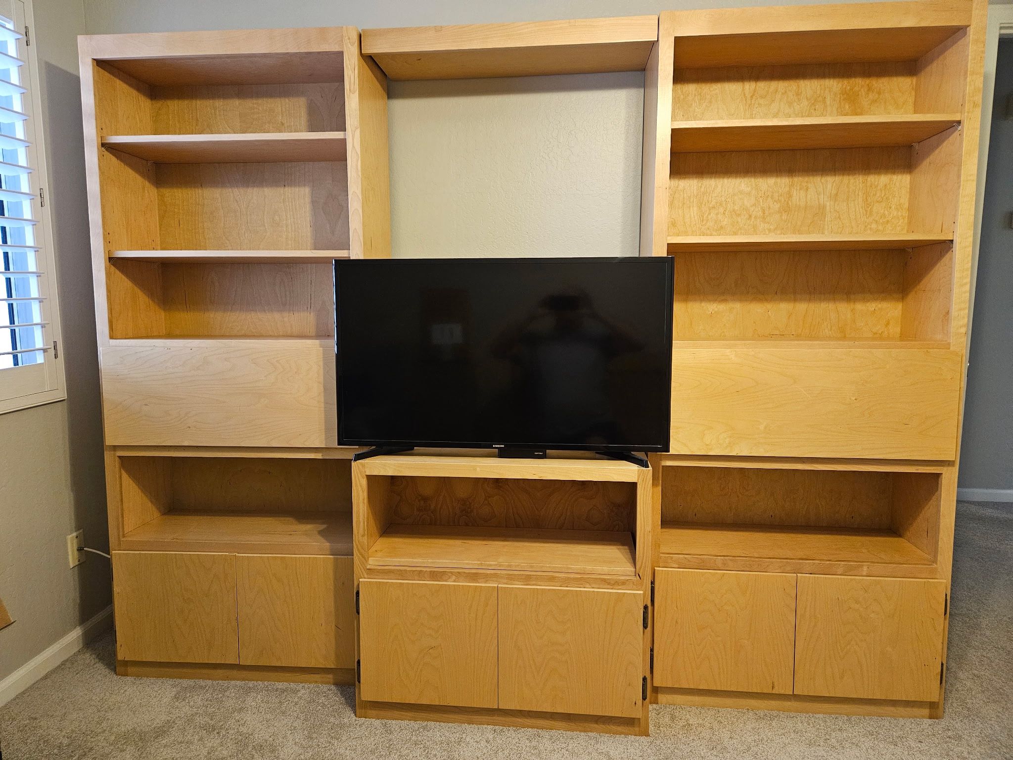 Bookshelves/TV Stand