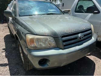 For Parts 2006 Toyota Highlander Parting Out