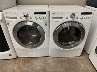 LG Front Load Washer and Dryer Set