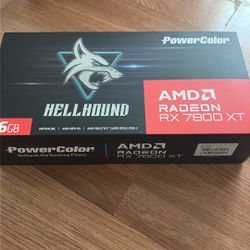 AMD hellhound 7800xt 