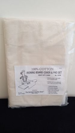 Heavy Duty Ironing Board Cover and Pad Set