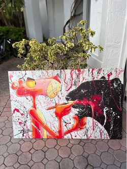 Pink Panther Canvas