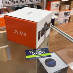 Sony ZV-E10 With 16-50mm Lens
