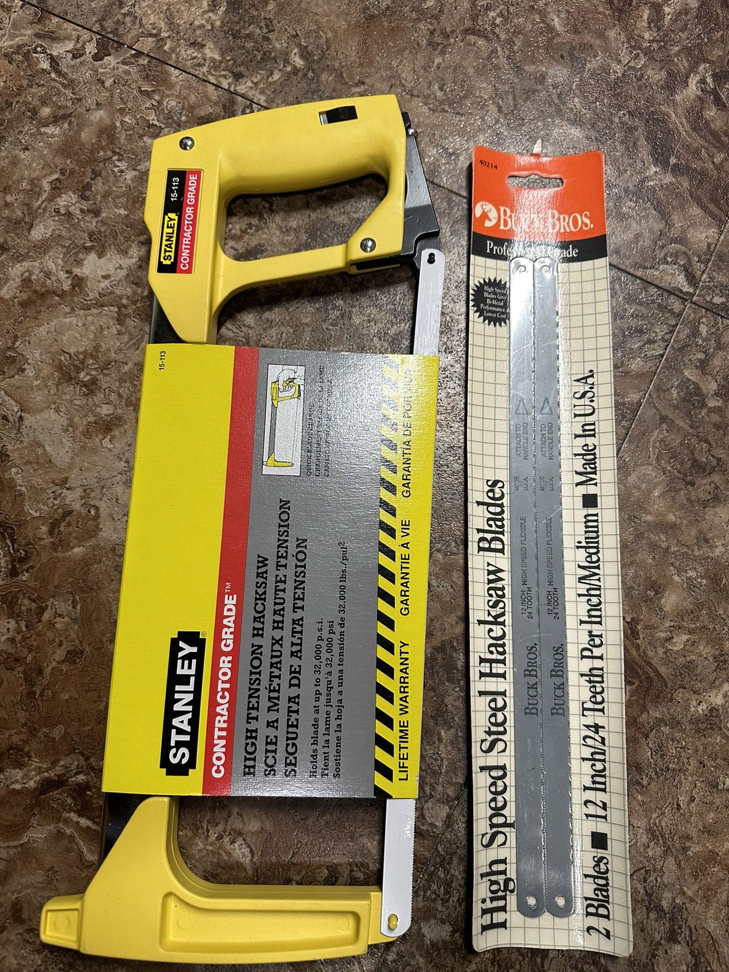 Stanley Professional Grade Hacksaw