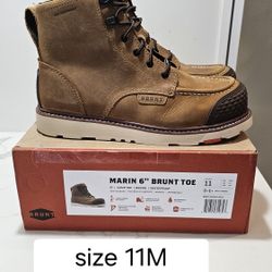 Brunt  Composite Toe Work Boots Size 11