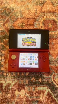 Nintendo 3DS Handheld Console Red