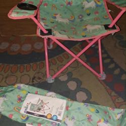 🩷 Unicorn Kids Camping Chair - Still Available