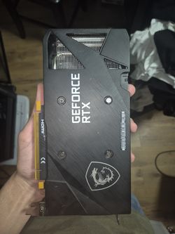 Selling a MSI GeForce RTX 3060 Ventus 2X 12G OC graphics card.