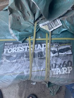 2-40x60 heavy duty tarps for sale