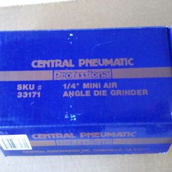 Angle Die Grinder 1/4" Professional - Pick up in Fairfield $10