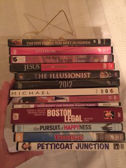 DVD Movies and Television Shows