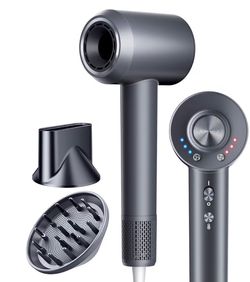 Brand New Blow Dryer with 160000 RPM Brushless Motor & Negative Ions for Fast Drying