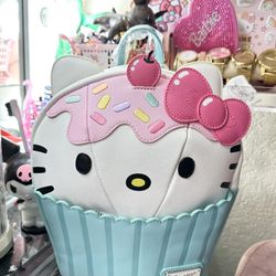 Loungefly Sanrio Hello Kitty Cupcake Women's Mini Backpack SANBK0395