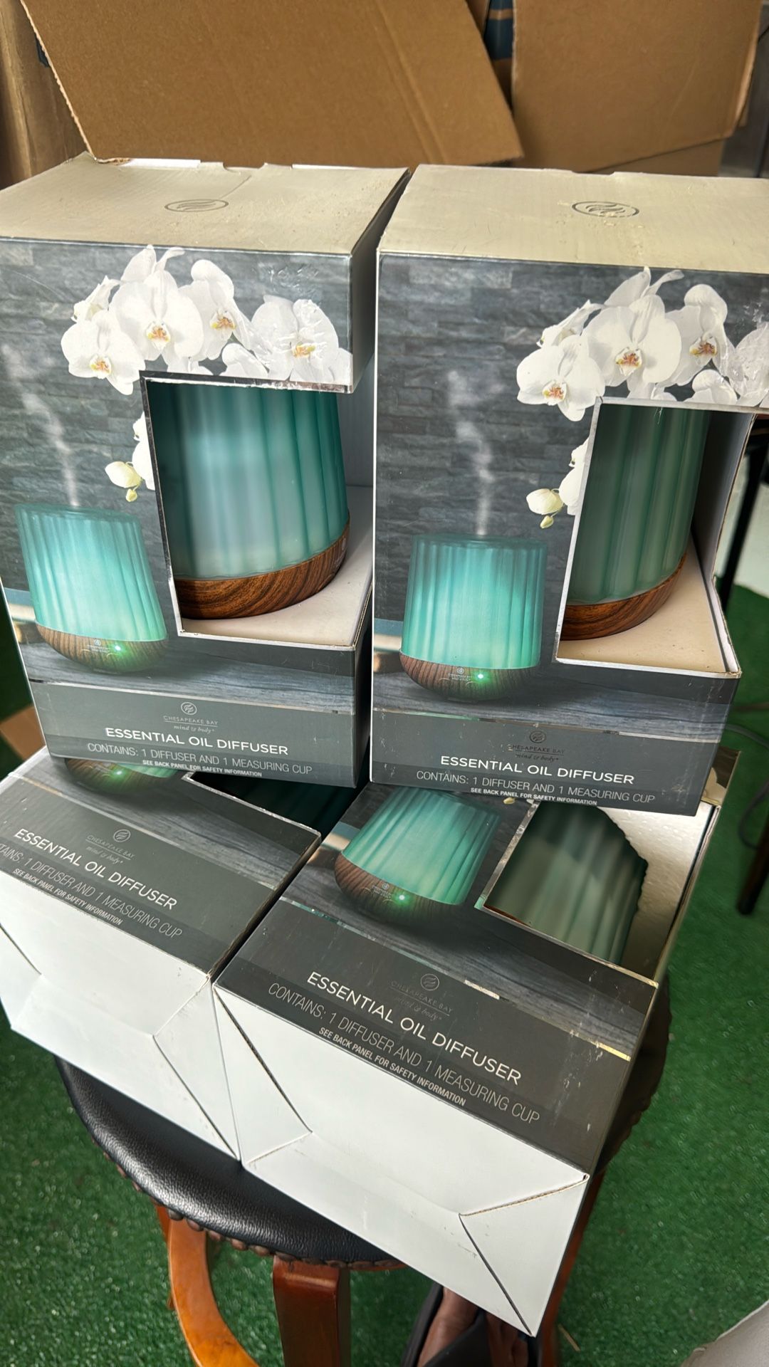 Essential oral diffusers