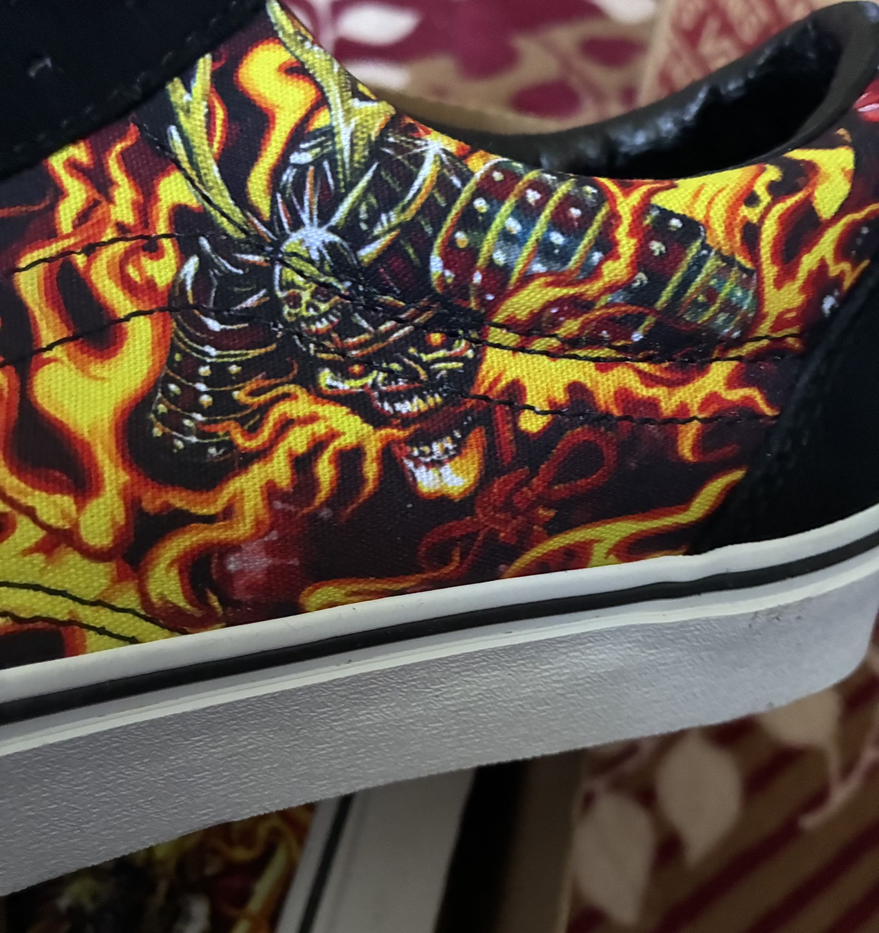 old skool Vans samurai rising