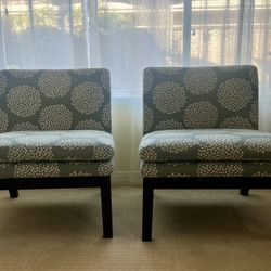 West Elm Chairs (Set of 2) – Like New, Modern Accent Chairs