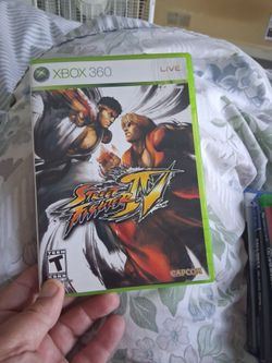 Street fighter 4 on xbox360