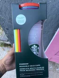 Color Changing Confetti Cups