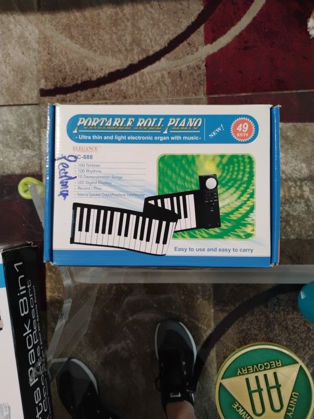 Portable Rollup Piano 49 Key