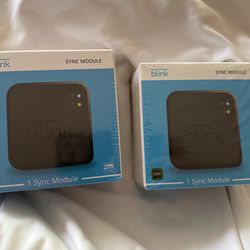 NEW Blink Home Security Additional Sync Module - Black (set of 2)
