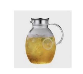Glass Pitcher w/ Lid 76oz