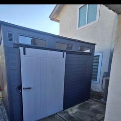 Suncast Modern Shed 10 ft X 8ft   Like New  $1499 Delivered And Set Up Local San Diego 