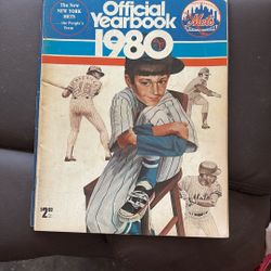 Official 1980 NY Mets Yearbook Great Condition