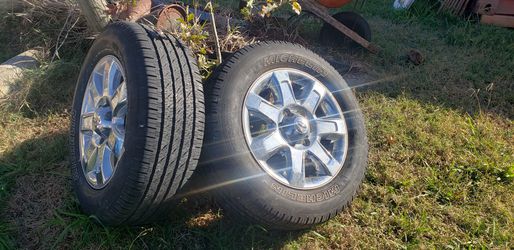2 Michelin Tires /18' Ford Rims