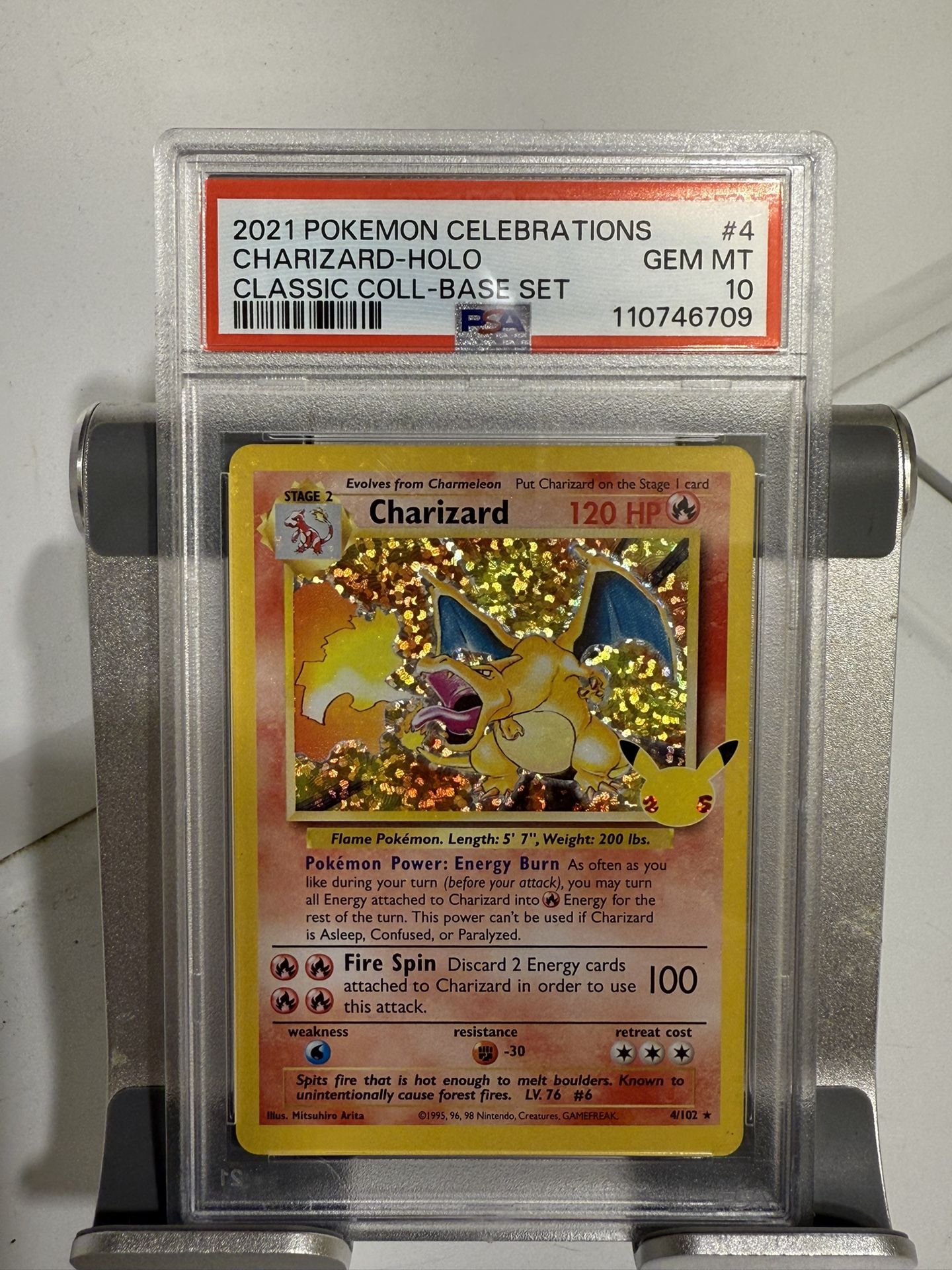 PSA 10 Charizard (celebrations)