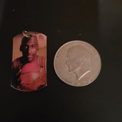 MICHAEL JORDAN HOLOGRAM PENDANT 