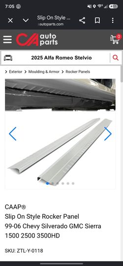 Rocker Panel for Chevy Silverado