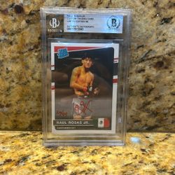 Raul Rosas Jr Auto/rookie