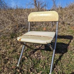 Vintage Toddler Folding Chair 